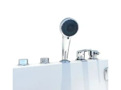 AcquaVapore Seniorendusche und Wanne mit Whirlpool S12D-EH-WP-L Dusche 170x85