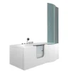 AcquaVapore Seniorendusche und Wanne mit Whirlpool S12D-TH-AIR-L Dusche 170x85
