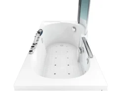 AcquaVapore Seniorendusche und Wanne mit Whirlpool S12D-TH-AIR-L-EC Dusche 170x8