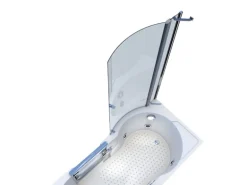 AcquaVapore Seniorendusche und Wanne mit Whirlpool S12D-EH-WP-R Dusche 85x170