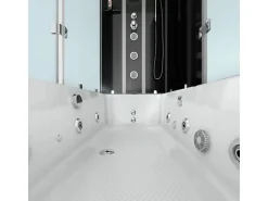 AcquaVapore Whirlpool Dusche Kombination K05-R30-WP Duschtempel 90x180