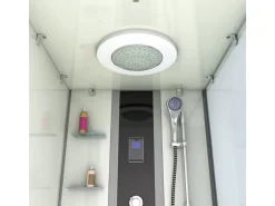 AcquaVapore Whirlpool Dusche Kombination K05-L01-WP Duschtempel 180x90