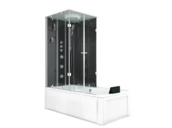 AcquaVapore Whirlpool Dusche Kombination K05-R32-WP-EC Duschtempel 90x180