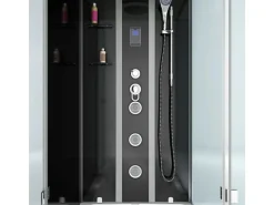 AcquaVapore Whirlpool Dusche Kombination K05-L31-WP Duschtempel 180x90