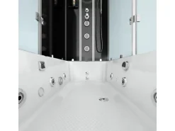 AcquaVapore Whirlpool Dusche Kombination K05-L31-WP Duschtempel 180x90