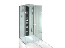 AcquaVapore Whirlpool Dusche Kombination K05-R01-WP Duschtempel 90x180