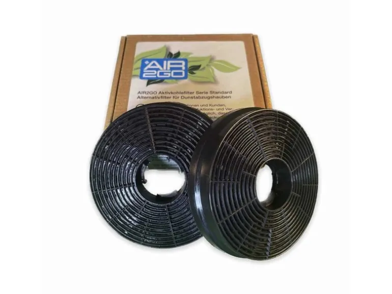 AIR2GO Aktivkohlefilter Als Ersatz für PKM CF130 2 Stück