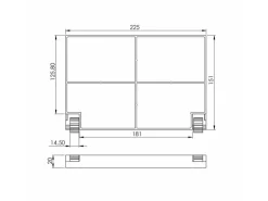AIR2GO Aktivkohlefilter Als Ersatz für Küppersbusch ZUB1009 und ZUB551 2 Stück