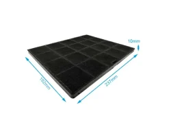 AIR2GO Aktivkohlefilter für DeDietrich 74X9552 2 Stück