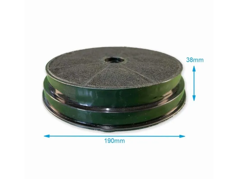 AIR2GO Aktivkohlefilter für Beko 9199001580 und 9174220018