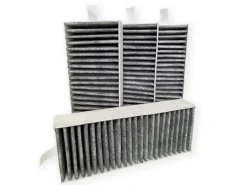 AIR2GO Aktivkohlefilter für Bosch CleanAir 17004796 HEZ9VRUD0 HZ9VRCR0 4 Stück