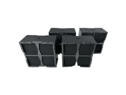 AIR2GO Regenerierbarer Aktivkohlefilter für Beko KIT0120952 und FCB0132356B 4 Stück