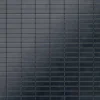 ALLOY Mosaik Fliese Massiv Metall Rohstahl Gewalzt Grau 1,6mm Stark Cabin-rs 1 Paket mit 10 Matten 1,01 m2 Grau