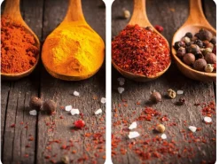 Allstar Glasabdeckplatten Curry für Glaskeramik-Kochfelder 2er-Set