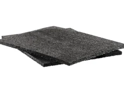 Allzweckgummimatte 200 cm x 100 cm x 0,5 cm Schwarz