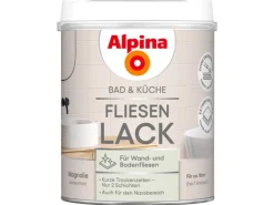 Alpina Fliesen-Lack Bad & Küche 2 Komponenten Magnolie Seidenmatt 750 ml