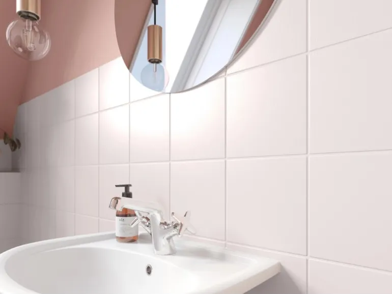 Alpina Fliesen-Lack Bad & Küche 2 Komponenten Magnolie Seidenmatt 750 ml