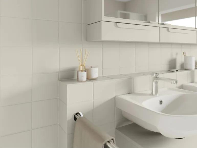 Alpina Fliesen-Lack Bad & Küche 2 Komponenten Treibholz Seidenmatt 750 ml