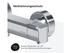 AM.PM Duscharmatur Thermostat Flash FNA40000 Chrom