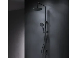 AM.PM Duschsystem Hit S Regendusche Set Duschsäule F07TB022 Schwarz