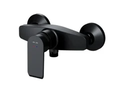 AM.PM Einhebel Duscharmatur Brausearmatur aus Messing Brausebatterie Flash FNA20022 Schwarz