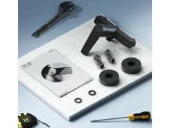 AM.PM Einhebel-Duscharmatur Gem Brausearmatur aus Messing, Brausebatterie Wasserhahn Bad FTA20022 Schwarz