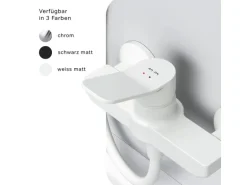 AM.PM Einhebel-Duscharmatur Hit Brausearmatur aus Messing, Mischbatterie Brausebatterie Wasserhahn Bad FXA20033 Weiß
