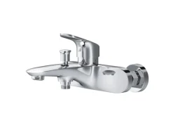 AM.PM Einhebel-Wannenarmatur / Brausearmatur,  Wasserhahn Bad, Wannenbatterie FLA10000 Like Aufputz Chrom