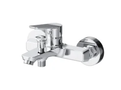 AM.PM Einhebel-Wannenarmatur / Brausearmatur,  Wasserhahn Bad, Wannenbatterie FTA10000 Hit Aufputz Chrom