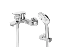 AM.PM Einhebel-Wannenarmatur / Brausearmatur Hit Aufputz Chrom