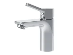 AM.PM Einhebel-Waschtischarmatur X-Joy S Wasserhahn Bad aus Messing, Waschbecken Armatur, Mischbatterie FXB02100 Chrom