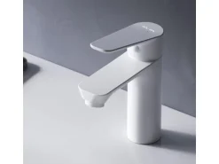 AM.PM Einhebel-Waschtischarmatur Hit Wasserhahn Bad FTA02133 Weiß