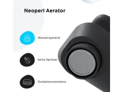 AM.PM Einhebel-Waschtischarmatur Hit Wasserhahn Bad FTA02122 Schwarz