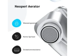 AM.PM Einhebel-Waschtischarmatur Hit Wasserhahn Bad FTA02100 Chrom