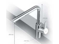 AM.PM Küchenarmatur X-Joy S FXB05000 Chrom