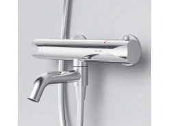 AM.PM Thermostat Duscharmatur Hit Brausearmatur aus Messing Mischbatterie Duschthermostat FTA50000 Chrom