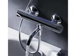 AM.PM Thermostat Duscharmatur Hit Brausearmatur aus Messing Mischbatterie Duschthermostat FTA50000 Chrom