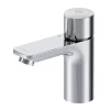 AM.PM TouchReel Waschtischarmatur, Wasserhahn Bad aus Messing, Waschbecken Armatur, Mischbatterie X-Joy FXT02500 Chrom