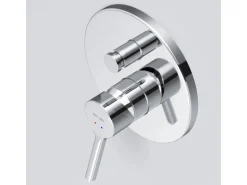 AM.PM Wannen Einhand-Mischbatterie Unterputz Wandthermostat, Thermostat Mischbatterie Dusche X-Joy S FXB45000 Chrom