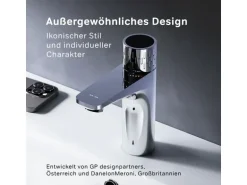 AM.PM Waschtischarmatur Gem mit Wassertemperatur Indikator FGA02400 Chrom