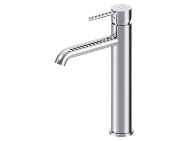 AM.PM Waschtischarmatur mit hohem Auslauf Spike Wasserhahn Bad aus Messing, Mischbatterie FPA92000 Chrom