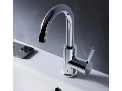 AM.PM Waschtischarmatur mit drehbarem Auslauf, Wasserhahn Bad, Mischbatterie FXB02700 X-Joy S  Chrom