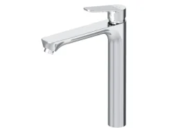 AM.PM Waschtischarmatur mit hohem Auslauf Hit Wasserhahn Bad aus Messing, Mischbatterie FTA92000 Chrom