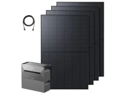Anker Solix Balkonkraftwerk Speicher 1.760 W Solarbank 2 E1600 Pro 4 Solarpanels