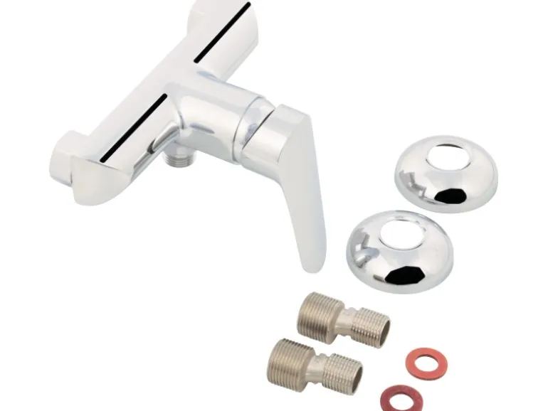 Aquasu Brausearmatur Osana mit Keramikkartusche Chrom