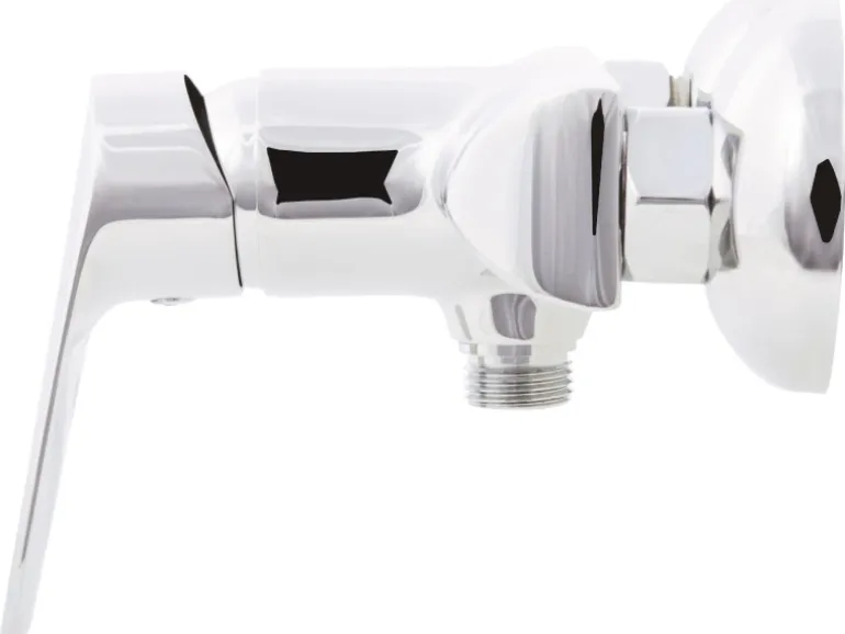 Aquasu Brausearmatur Osana mit Keramikkartusche Chrom