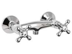 AquaSu Duscharmatur Athenas Zweigriffmischer Chrom