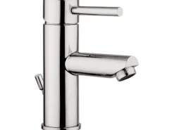 AquaSu Einhebelmischer-Waschbeckenarmatur Turro Singolo Chrom