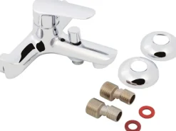 Aquasu Wannenarmatur Osana mit Keramikkartusche Chrom