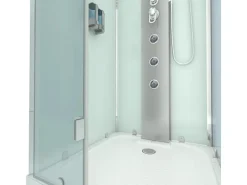 AquaVapore Dampfdusche Duschtempel Sauna Dusche Duschkabine D38-10L2-EC 90x90 cm